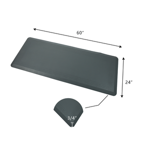 Tapis de sol anti-fatigue en PU pur, grande taille, antidérapant, résistant à l'huile, lavable, doux et moderne, pour cuisine et animaux domestiques - Product Image 1