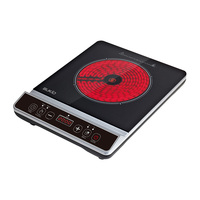 Top de Table Portable en céramique, cuiseur électrique à Induction, 1 brûleur, plaque de cuisson à infrarouge
