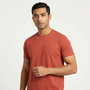 100% Cotton Wholesale <b>White</b> <b>Tshirt</b> Custom Logo Printed T Shirt <b>Plain</b> Knitted Soft T-shirt for men loose fit - Product Image 1