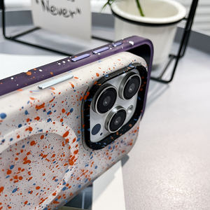 Nueva funda de teléfono con carga inalámbrica para <span class=keywords><strong>iPhone</strong></span> 15 14 13 <span class=keywords><strong>12</strong></span> pro Max funda de teléfono móvil con tinta magnética para <span class=keywords><strong>iPhone</strong></span> 14 - Product Image 6