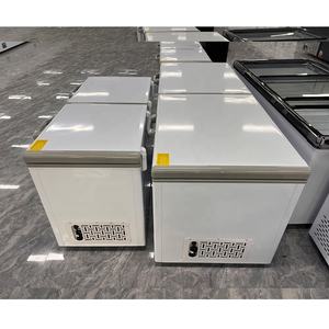 トップオープン商用インバーター2ドア110Vディープチェストフリーザー水平500L LEDデジタル制御ペインティングスチール-22C - Product Image 2