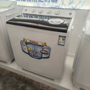 Lavadora semiautomática de doble tina OEM de 10 kg, mini lavadora de ropa de doble tambor para el hogar, venta directa de fábrica de electrodomésticos. - Product Image 3