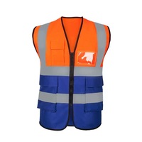 Gilet de sécurité réfléchissant haute visibilité OEM pour la construction, la conduite routière, le travail et la sécurité, veste de sécurité