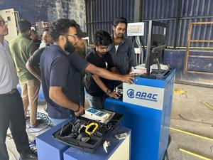 AA4C 5 in 1 Fahrzeug testspur Fahrzeug inspektions ausrüstungen Doppel platten Seitens chlupf Federung Tachometer Rollen brems tester - Product Image 6