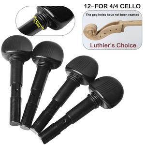 Juego de 4 Clavijas de Afinación para Violonchelo, Clavijas de Afinación Precisa para Violonchelos 4/4 y 3/4, para Luthiers, 12 mm o 14 mm - Product Image 3