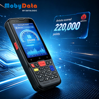 Mobydata SA88 Android 14 4G+64G PDA portable Lecteurs de codes-barres Android Terminal de collecte de données portable