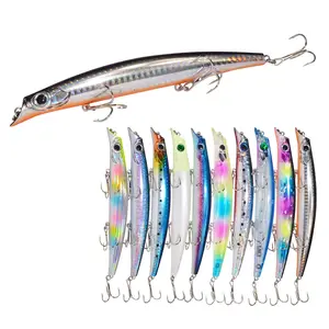 Appât dur de type poisson nageur avec triple hameçon, produit de pêche idéal pour la pêche au popper, 18g, 145mm, 1 pièce