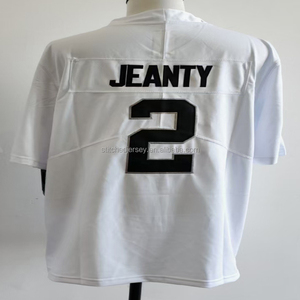 Maillot de football cousu pour hommes 2026 S-3XL Fernando Mendoza Ashton Jeanty Maxx Crosby Brock Bowers - Product Image 4