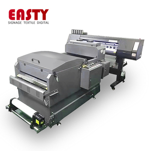 Impresora de película PET DTF de 600 mm, máquina de impresión por transferencia de calor para camisetas y prendas de vestir con unidad de agitación y secado de polvo - Product Image 4