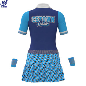 Uniformes <span class=keywords><strong>de</strong></span> Animadoras Personalizados con Estampado <span class=keywords><strong>de</strong></span> Spandex, Novedades 2025, para Animadoras <span class=keywords><strong>de</strong></span> Secundaria, Vestido Sexy - Product Image 4