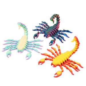 Figurine d'animal réaliste PLA Scorpion 2026 à articulations mobiles, décoration de bureau parfaite, jouet créatif, cadeau, vente en gros - Product Image 1