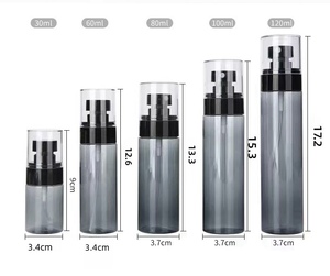 Rỗng 30Ml 60Ml 80Ml 100Ml 120Ml Rõ Ràng Nhựa Sương Phun Bơm Chai Xách Tay Chai - Product Image 6