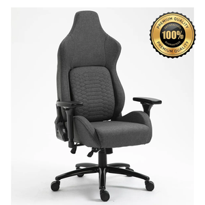 เก้าอี้เกมมิ่งแบบปรับแต่งได้จากโรงงาน เก้าอี้คอมพิวเตอร์สำหรับแข่งรถ พร้อมที่วางแขนแบบ 2D/3D ที่พักเท้า ที่รองรับหลังแบบทนทาน ล้อ PU ปรับเอนได้ - Product Image 1