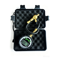 Manomètre numérique MAISOON pour dégonflage des pneus, 250 PSI, haute précision, soupape de décompression, outil tout-terrain 4x4 pour Jeep, camion, SUV