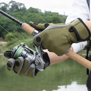 Gants de pêche thermiques imperméables en néoprène respirant avec grip texturé pour l'hiver - Product Image 6