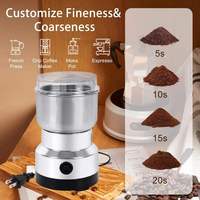 Moulin Électrique Multifonction pour Épices, Noix, Grains, Haricots et Café – Robot Culinaire et Broyeur