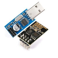 Adaptador Programador USB ESP-01 ESP-01S para ESP8266 ESP01, Módulo de Desarrollo Inalámbrico Wifi con Puerto Serie UART CH340 CH340G