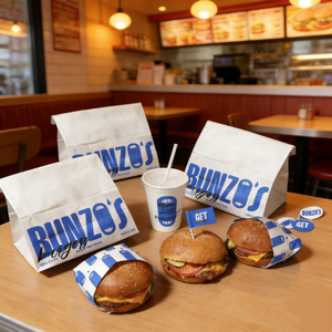 Bolsa <span class=keywords><strong>de</strong></span> Papel Kraft Marrón Desechable, Reciclable, Laminada y Resistente a la Grasa, Personalizada, con Base Cuadrada para Llevar Pan <span class=keywords><strong>de</strong></span> Tiendas <span class=keywords><strong>de</strong></span> Café - Product Image 6