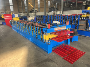 Nhà máy hình thang trimdek spandek tấm lợp sườn loại bán buôn ibr PBR Ag r Hộp hồ sơ mái ngói bảng điều khiển làm cuộn hình thức - Product Image 3