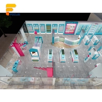 Fournisseur de tables de présentation verrouillables pour magasins de détail industriels, kiosque de pharmacie