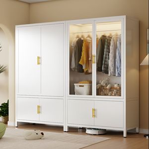 <span class=keywords><strong>Armadio</strong></span> in Acciaio per Camera da Letto, Uso Domestico, Alloggi in Affitto, Antipolvere con Ante, <span class=keywords><strong>Cabina</strong></span> <span class=keywords><strong>Armadio</strong></span> in Metallo, <span class=keywords><strong>Armadio</strong></span> per Bambini - Product Image 2