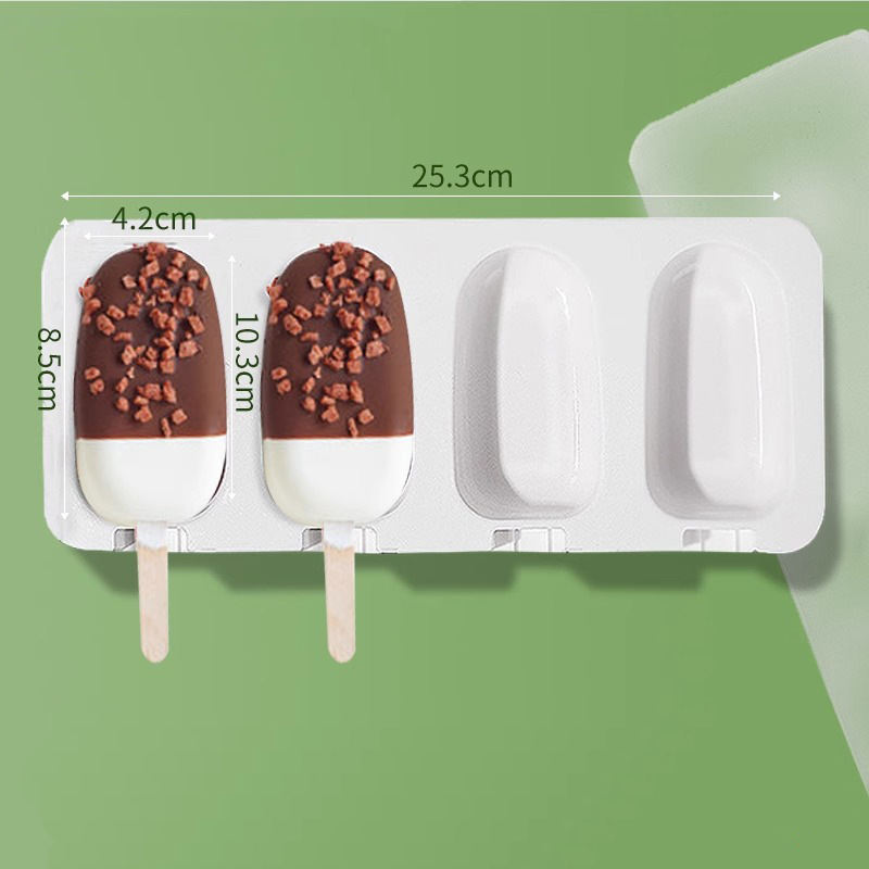 Large size 4-piece oval (with lid and 50 sticks included)