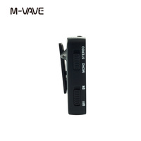 Écouteurs sans fil M-VAVE WP-10 2.4G avec fonction de monitoring, couple émetteur-récepteur, prise en charge stéréo/mono, fonction d'enregistrement téléphonique