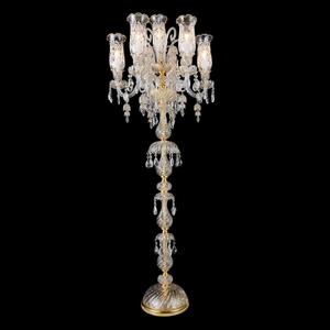 Candélabres en cristal Vintage, lustre sur <span class=keywords><strong>pied</strong></span>, lampe chinoise sur <span class=keywords><strong>pied</strong></span>, cristal sur batterie, lampe de Table LED européenne - Product Image 2