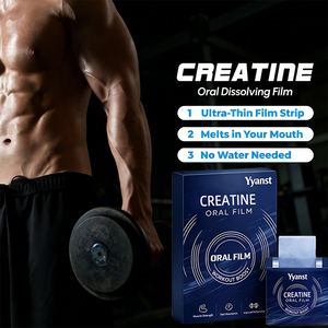 Tiras Orales de Creatina Pura Veganas y Sin Gluten para Aumentar la Masa Muscular, la Fuerza y la Resistencia en Adultos y Niños, con Soporte OEM/ODM - Product Image 6