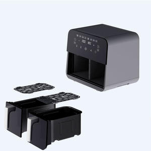 Friteuse à air double 10L à écran tactile pour la maison, four intelligent avec 2 paniers indépendants, vente en gros - Product Image 2