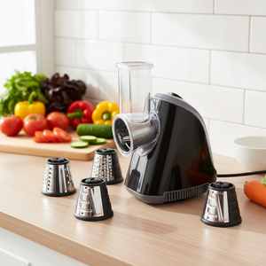 Robot culinaire multifonctionnel pour la maison et le commerce, robot à salade électrique, outils de cuisine, gadgets, trancheuse à légumes, plastique de haute qualité - Product Image 3