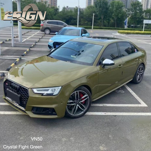 <span class=keywords><strong>Film</strong></span> d'emballage en vinyle vert pour voiture, pellicule vinylique de protection du cristal VN50 - Product Image 2