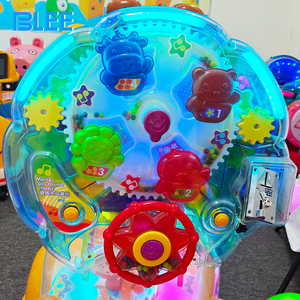 Popular Kiddie Ride Deer Park Swing Car Paseo <span class=keywords><strong>en</strong></span> movimiento animado que funciona con monedas con música para niños Ideal para centro comercial y FEC - Product Image 5