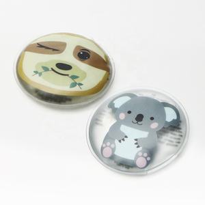 Großhandel Niedliche Kühl heizkissen wieder verwendbare <span class=keywords><strong>Gel</strong></span>-Eis beutel für Kinder - Product Image 3