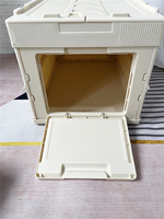 Caisses en plastique recyclables de haute qualité, couleurs personnalisables, pour le stockage et le déménagement, boîte de manutention