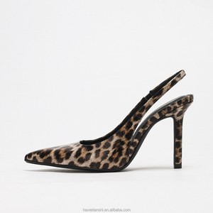 Soldes Exceptionnelles 2026 – Escarpins de Soirée Personnalisés à Talon Aiguille et Bout Pointu, Imprimé Léopard Sexy pour Femme - Product Image 5