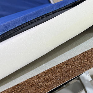Matelas pliable confortable 2 manivelle 3 <span class=keywords><strong>fonctions</strong></span> lit d'hôpital réglable soins aux patients médicaux OEM de haute qualité écologique - Product Image 5