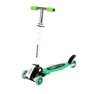 Jouet à roulettes pour tout-petits, anti-rayures, mini, transportable, pour les loisirs en plein air, construction robuste en métal, triple roue - Product Image 3