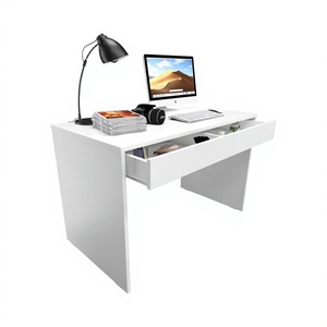 Escritorio de Computadora Moderno y Lujoso para Oficina en Casa, Estación de Trabajo Ejecutiva de Madera, Mesa de Estudio para Muebles de Oficina en Casa - Product Image 3