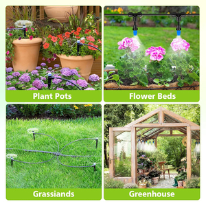 GREAT IRRIGATION Nouveau kit d'irrigation goutte à goutte à connexion rapide, système d'arrosage automatique pour jardin et <span class=keywords><strong>serre</strong></span> - Product Image 4