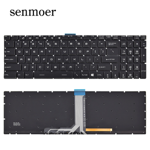 Hàng Bán Chạy Bàn Phím Teclado Máy Tính Xách Tay Steelseries CR62 CR72 CX62 CX72 GE62 GE72 GF72 GL62 GL72 GP62 GP72 GP73 GS60 Dành Cho <span class=keywords><strong>MSI</strong></span> - Product Image 1