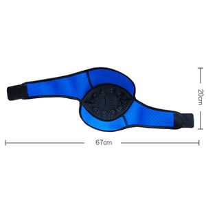 Deker lutut terapi magnetik, penghangat diri Terapi magnetik lengan kompresi turmalin untuk sabuk pelindung artritis bantalan lutut siku - Product Image 6