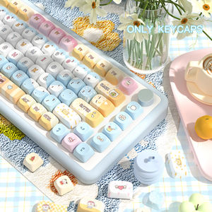 145 touches Original complet cinq côtés PBT colorant Sublimation profil MCA personnalisation personnalisée clavier mécanique Keycap - Product Image 3