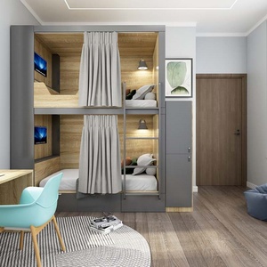 Soundproof Capsule <b>Bed</b> Trade Home Hotel <b>Bunk</b> <b>Beds</b> Sleep Box Capsule <b>Bed</b> Manufacturers - Product Image 5