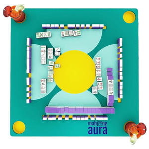 Mesa de <span class=keywords><strong>Juego</strong></span> Flotante de Espuma EVA Personalizada, Bandeja Impermeable para Mahjong, Cartas, Dominó, Juegos de Mesa Portátiles, Accesorio para Fiestas en la Piscina - Product Image 4