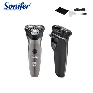 Sonifer vente en gros Nouveau mini rasoir de poche portable rasoir électrique étanche humide et sec Machine à raser rechargeable pour hommes