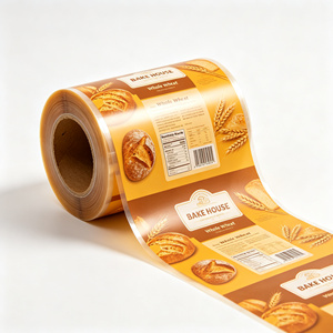 Bolsa de Embalaje para Pan, Impresa y Laminada con Offset Personalizado, en Rollo, de Plástico de Grado Alimenticio, para Alimentos para Bebés, Panadería y Venta al por Menor - Product Image 2