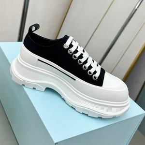 Zapatos Personalizados de Marca, Zapatos de Plataforma de Talla Grande para Mujer, Zapatos Casuales de Lona a la Moda para Mujer, Zapatos que Aumentan la Estatura - Product Image 1