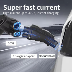 Adaptateur de charge EV CCS2 vers CCS1 pour Chevrolet Bolt, véhicules électriques nord-américains, chargeur rapide DC 350 kW <span class=keywords><strong>Allemagne</strong></span> - Product Image 2