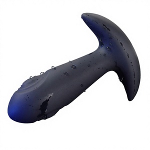 Silicone Double-Sided Tapping <b>Vibration</b> <b>Remote</b> <b>Control</b> Massager Multi-Frequency Clitoral Anal Plug 100% Waterproof Real Touch - Product Image 5